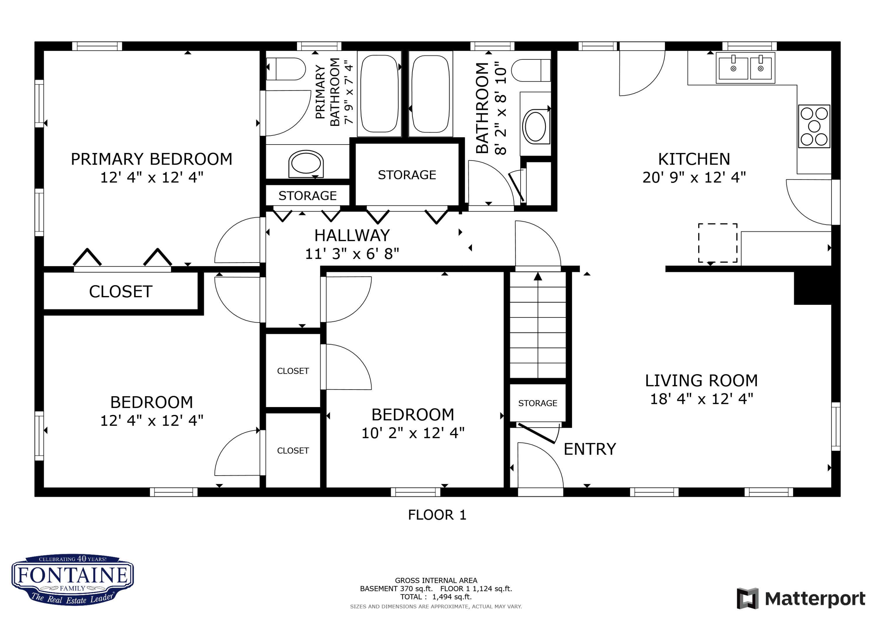 60 Crossing Brook Road Cumberland Center, ME 04021 - Photo 52 of 52 Floor Plan