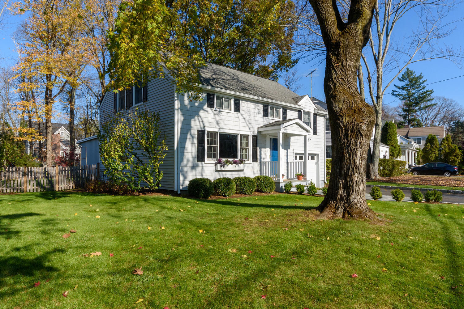 19 Laforge Road Darien, CT 06820 - Photo 3 of 33 a view of a house with a yard