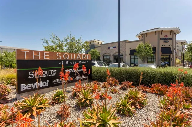 a sign on the side of a building