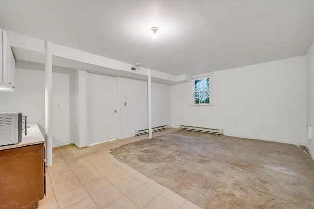 a view of empty room