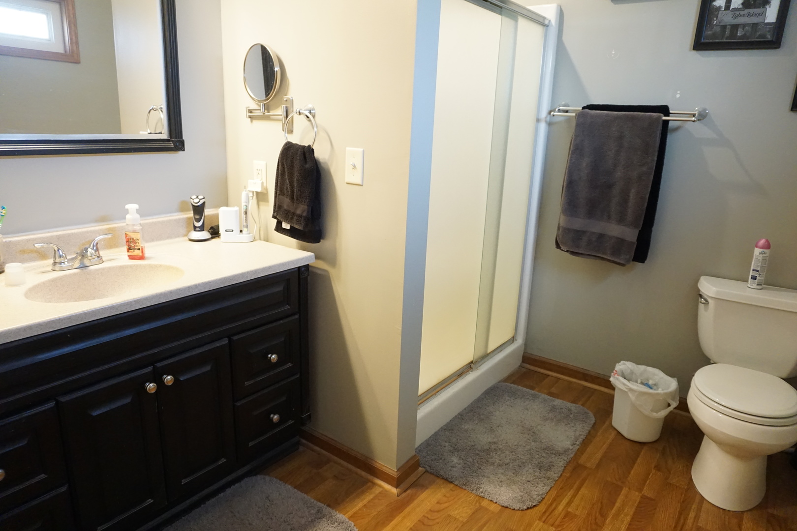 220 High Street Weldon, IL 61882 - Photo 23 of 33 a bathroom with a sink and a toilet