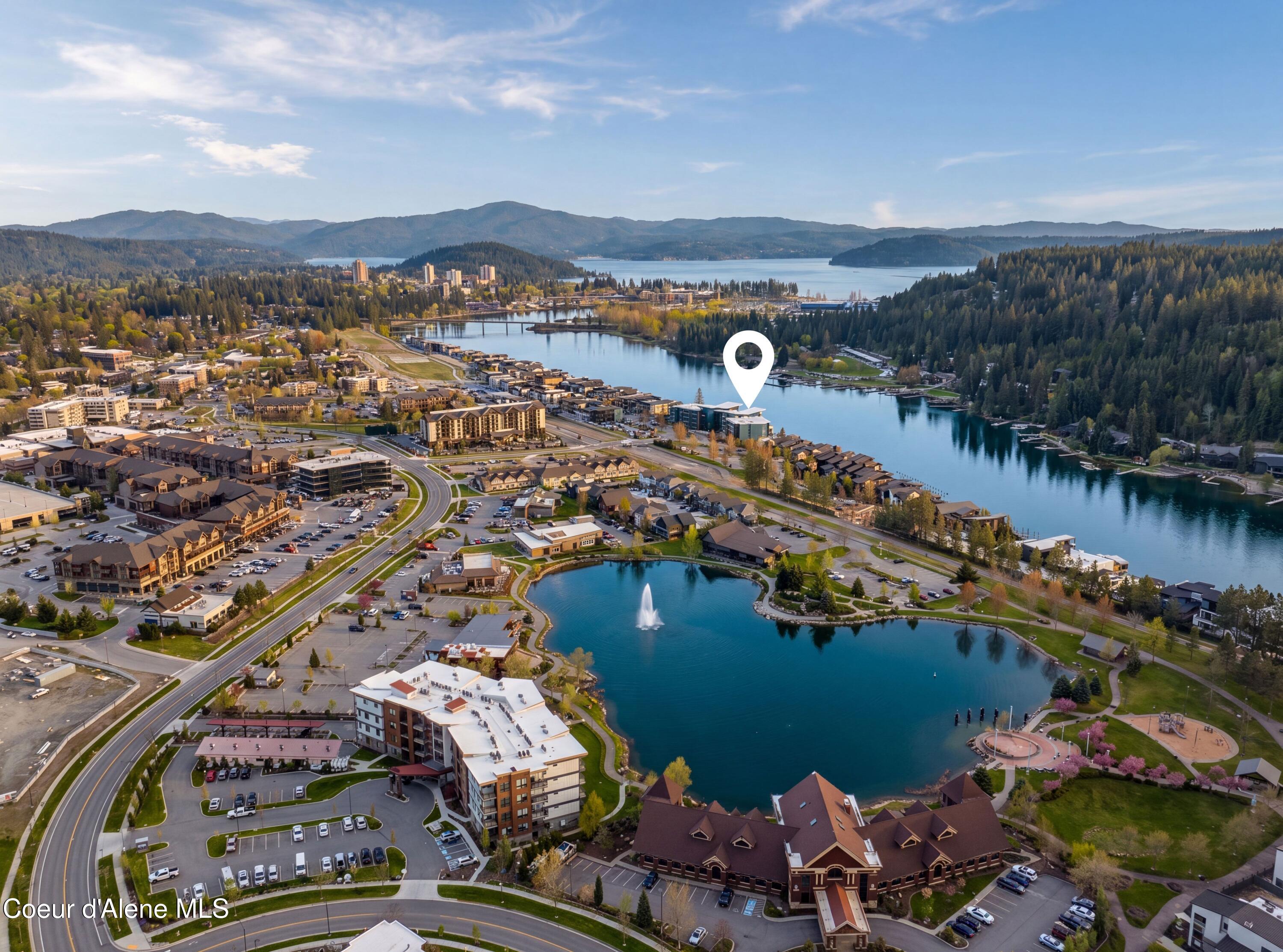 1950 Bellerive Lane, Unit 310 Coeur D'Alene, ID 83814 - Photo 42 of 48 Aerial of Riverstone