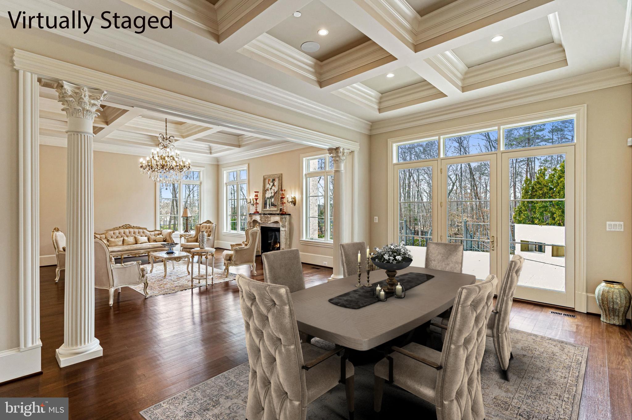 11345 Albermyrtle Road Potomac, MD 20854 - Photo 13 of 53 Breakfast Room with Access to Terrace