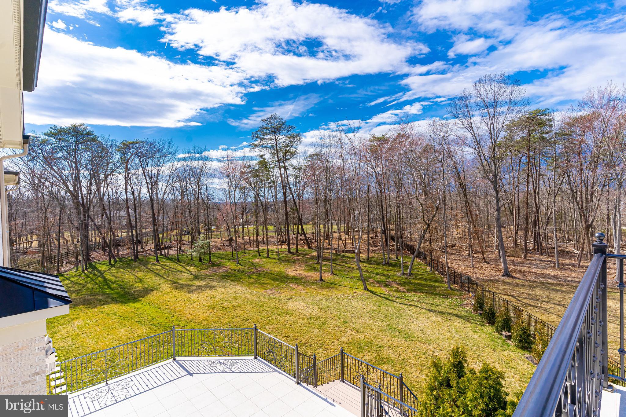11345 Albermyrtle Road Potomac, MD 20854 - Photo 27 of 53 View from Owner's Suite Terrace