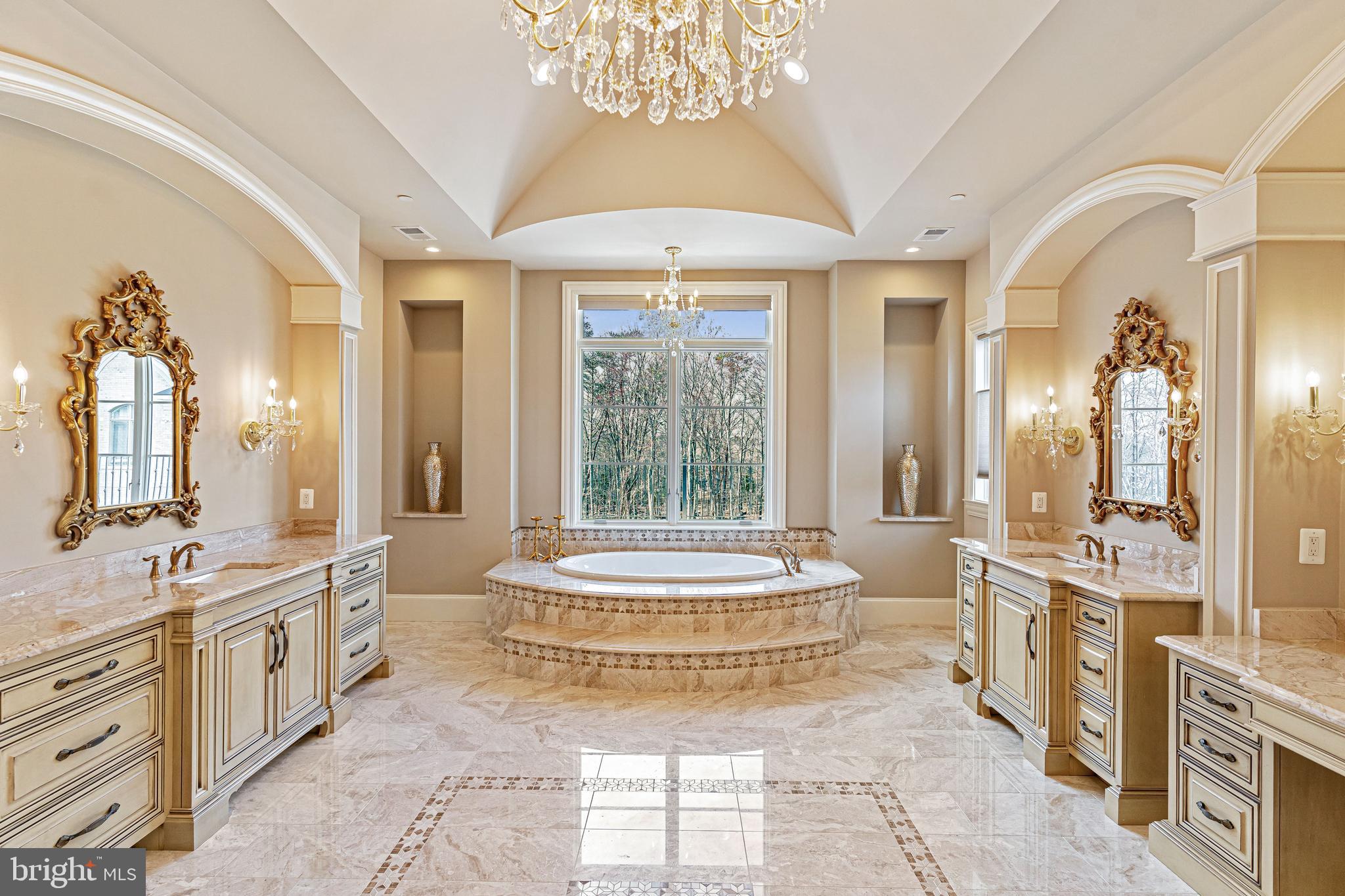 11345 Albermyrtle Road Potomac, MD 20854 - Photo 28 of 53 Sumptuous Owner's Spa Bathroom