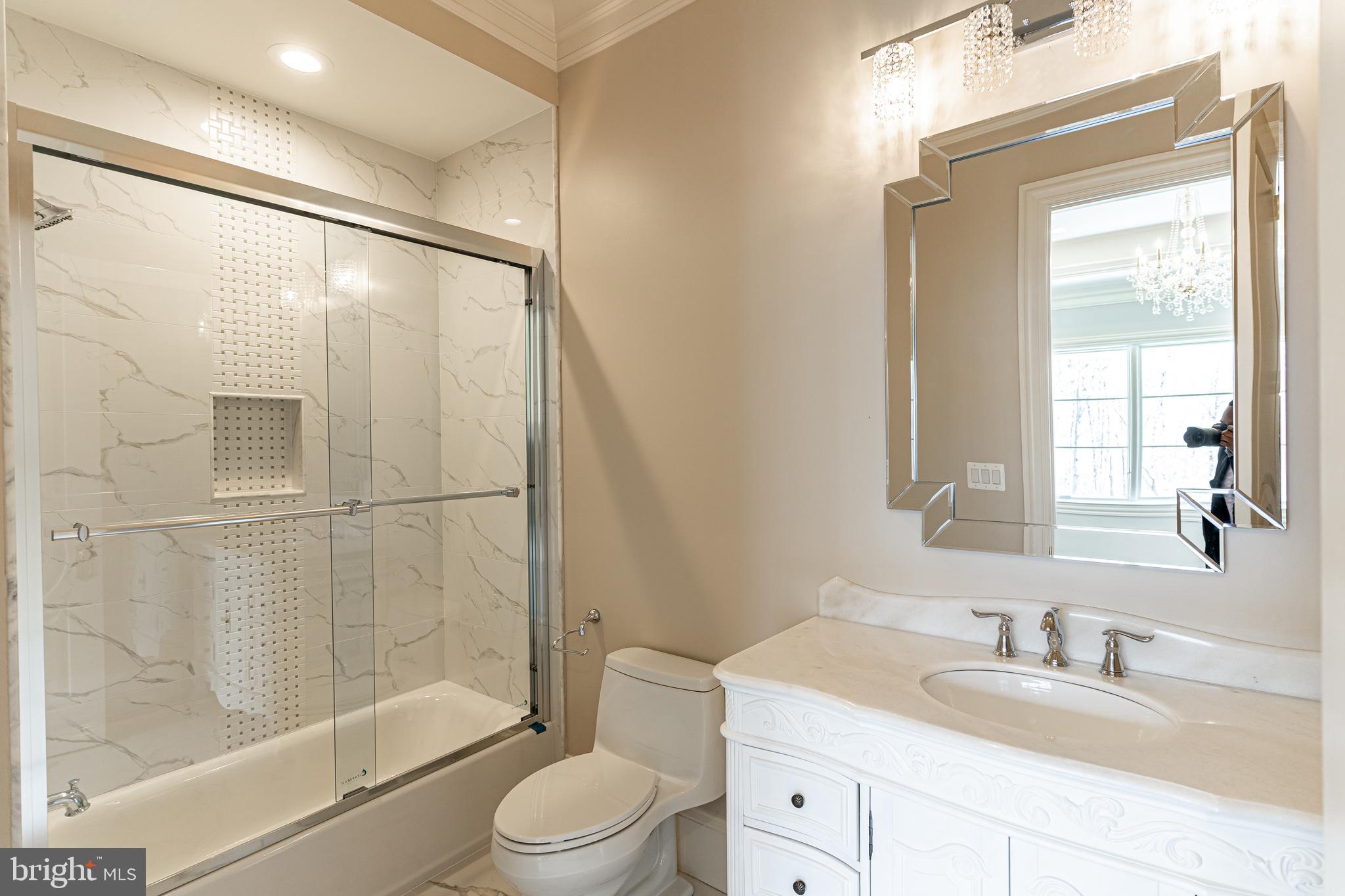 11345 Albermyrtle Road Potomac, MD 20854 - Photo 34 of 53 Ensuite Marble Bath