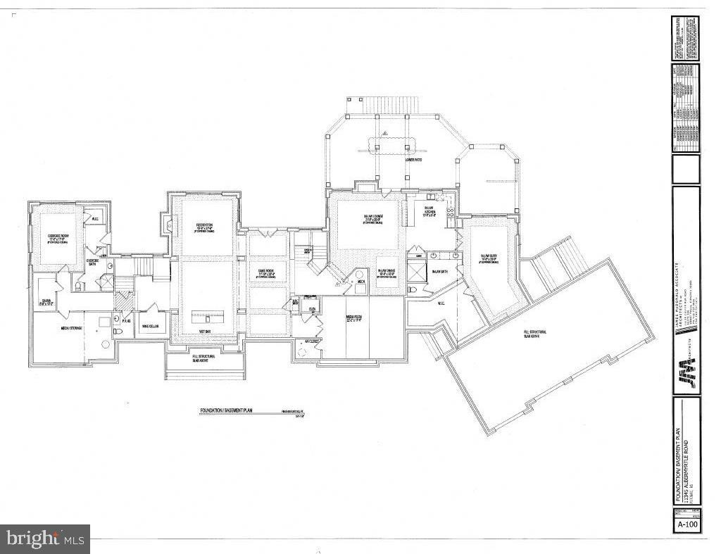 11345 Albermyrtle Road Potomac, MD 20854 - Photo 53 of 53 Lower Level Floor Plan