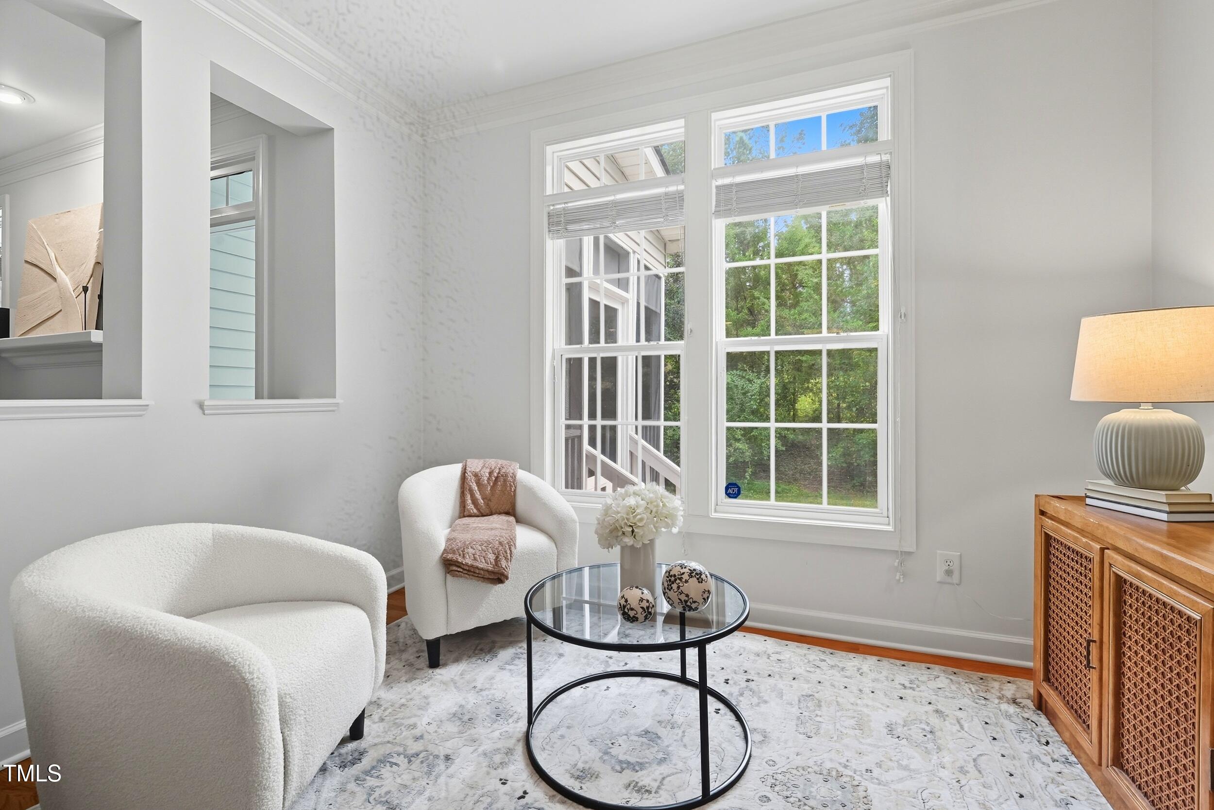 222 Towne Ridge Lane Chapel Hill, NC 27516 - Photo 14 of 39 a living room with furniture and a window
