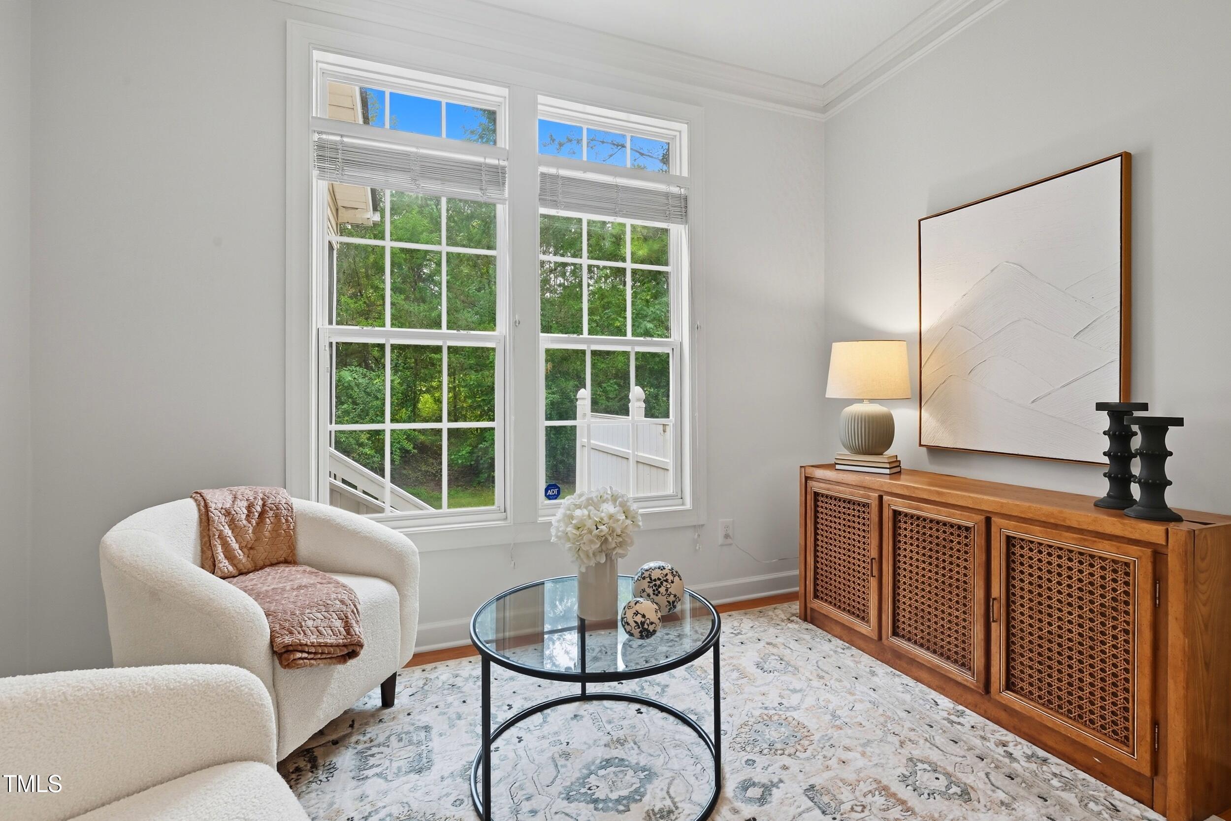 222 Towne Ridge Lane Chapel Hill, NC 27516 - Photo 15 of 39 a living room with furniture and a window