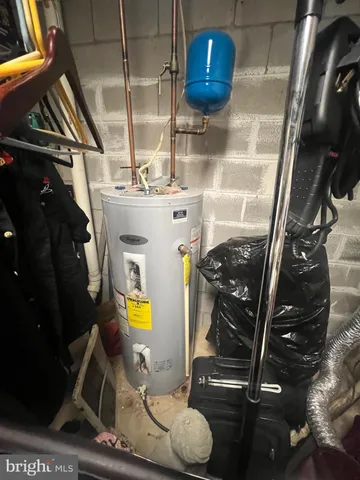 a close view of water heater