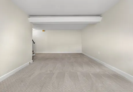 a view of empty room