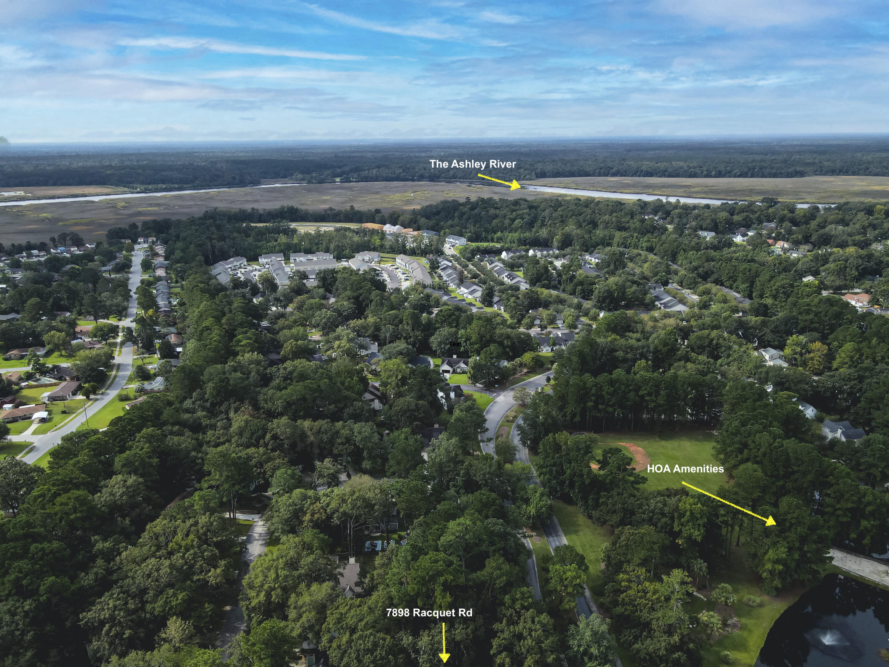 7898 Racquet Road North Charleston, SC 29418 - Photo 14 of 22 Birds Eye View