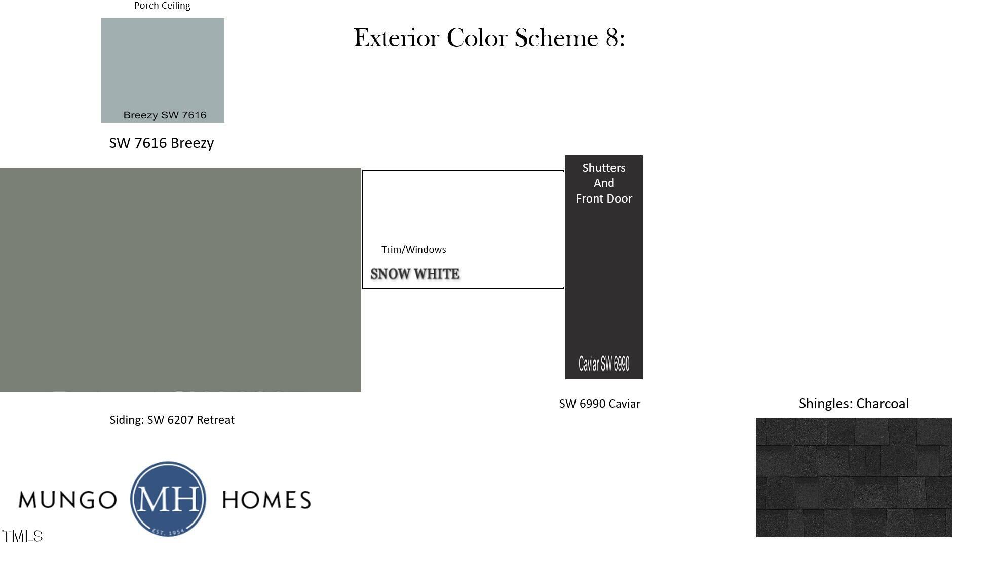 9232 Leaning Post Road, Unit 443 Wake Forest, NC 27587 - Photo 3 of 15 443 KF FM - Exterior Color Scheme