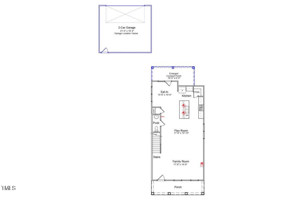 9232 Leaning Post Road, Unit 443 Wake Forest, NC 27587 - Photo 4 of 15 KF 443 1ST FLOOR