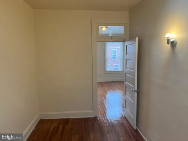 wooden floor in an empty room
