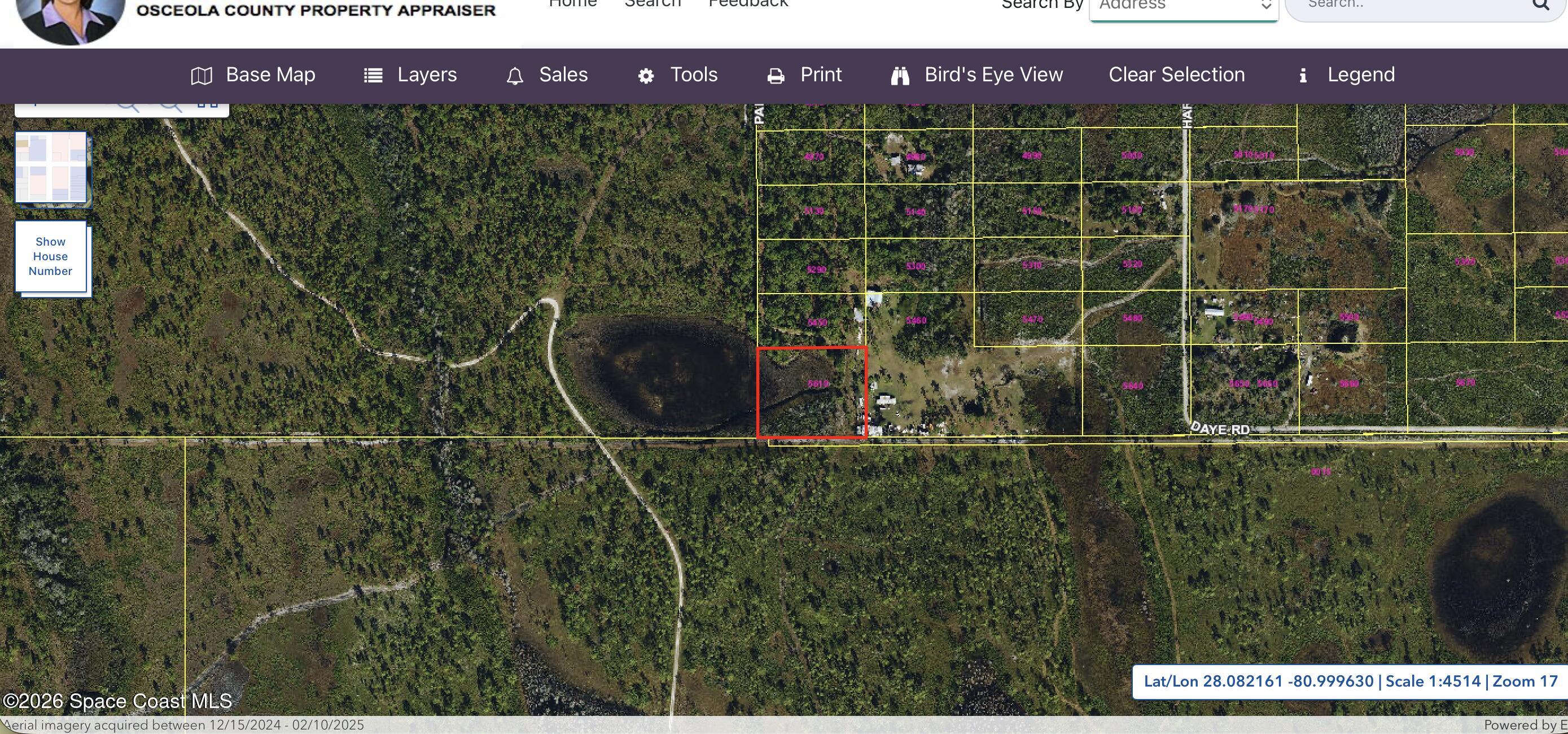0 (lot6/6) Palm Frond Rd Street St. Cloud, FL 34773 - Photo 1 of 3 a view of a back yard