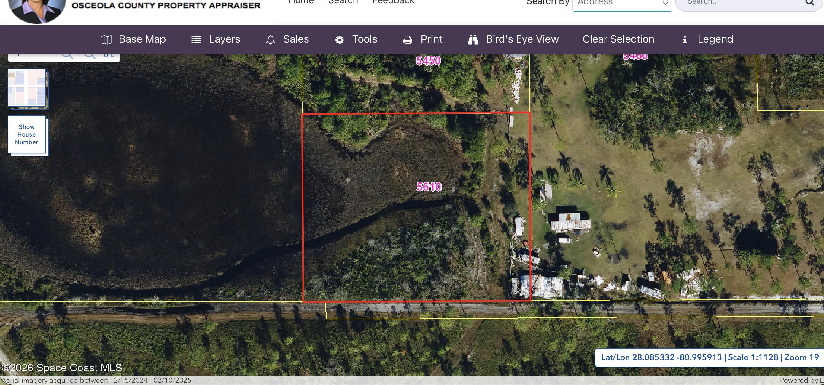 0 (lot6/6) Palm Frond Rd Street St. Cloud, FL 34773 - Photo 2 of 3 a view of a yard