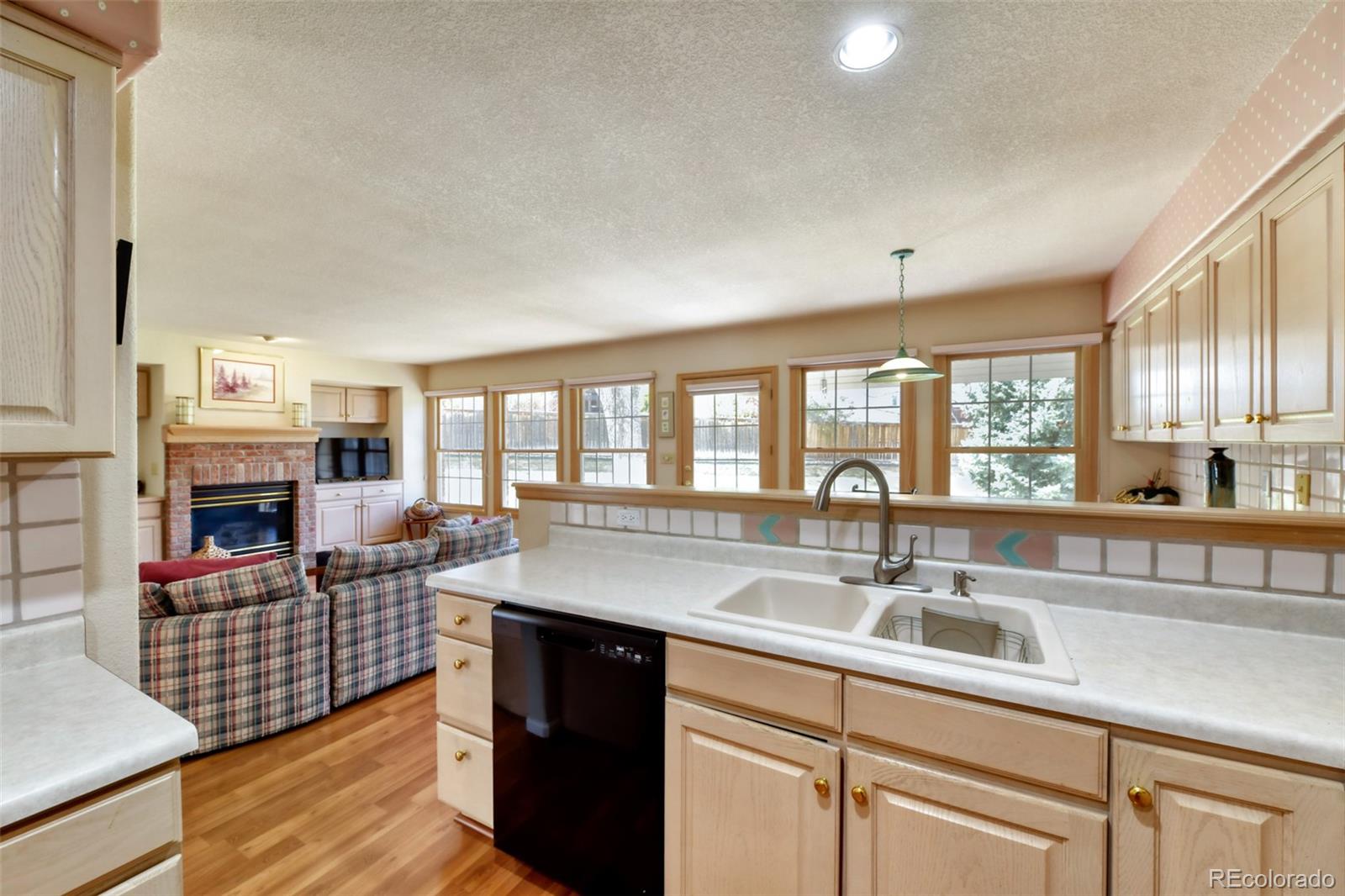 4823 Greenwich Place Highlands Ranch, CO 80130 - Photo 14 of 28 a open kitchen with sink and cabinets