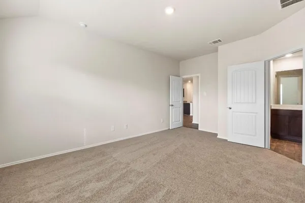 a view of empty room