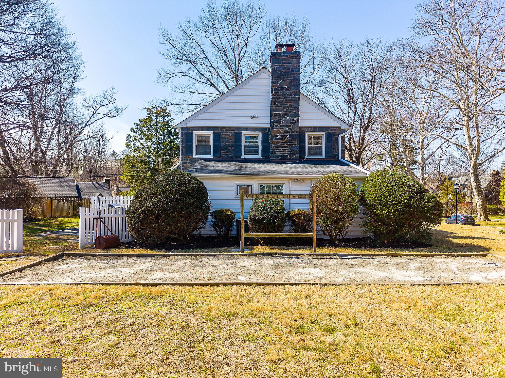 1208 Andover Road Wynnewood, PA 19096 - Photo 30 of 31 a house view with a outdoor space