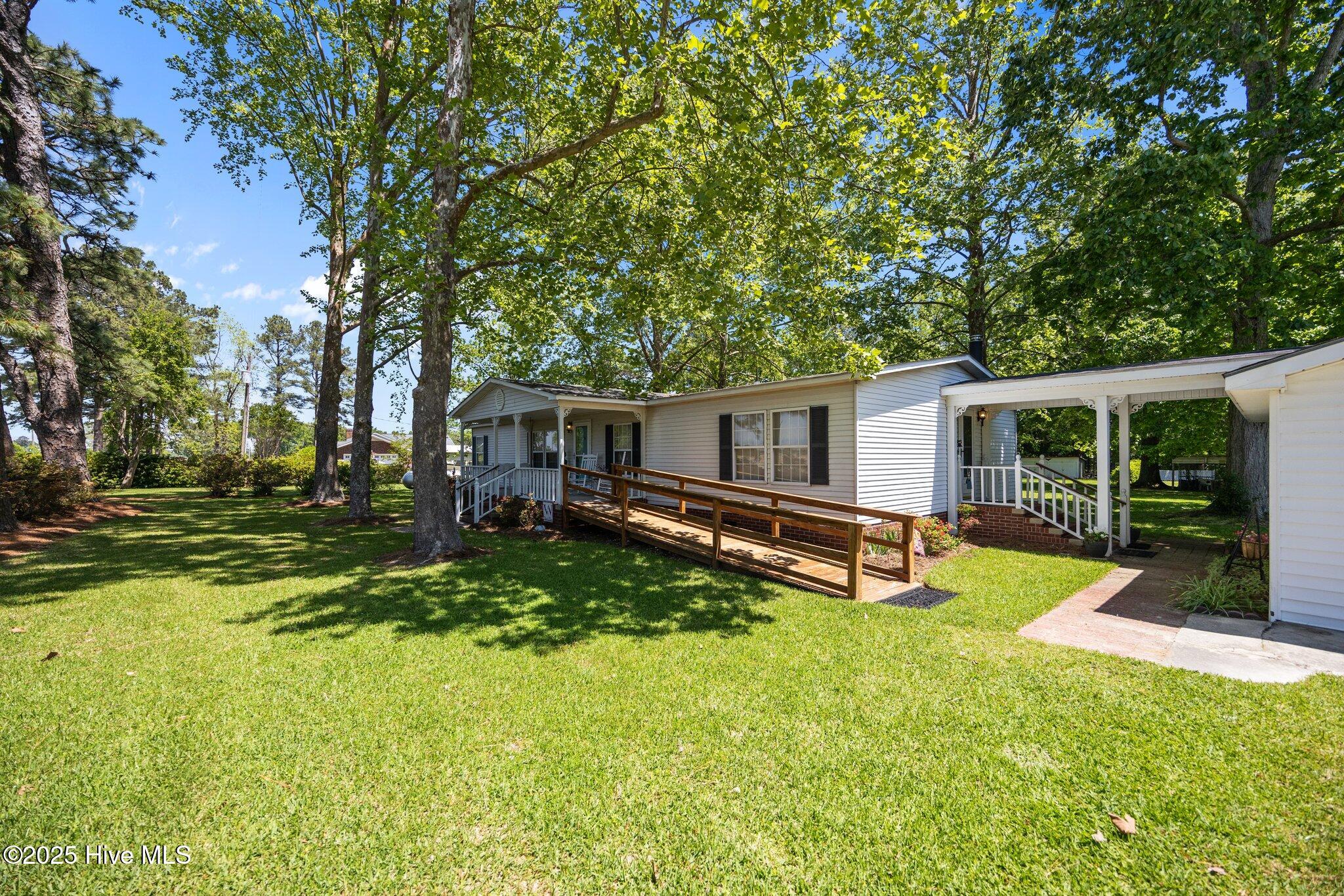 1032 Ball Road Washington, NC 27889 - Photo 6 of 50 VIEW FROM DRIVEWAY