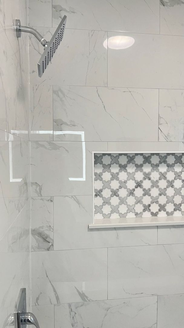 1201 South 15th Avenue Maywood, IL 60153 - Photo 13 of 28 a bathroom with a shower