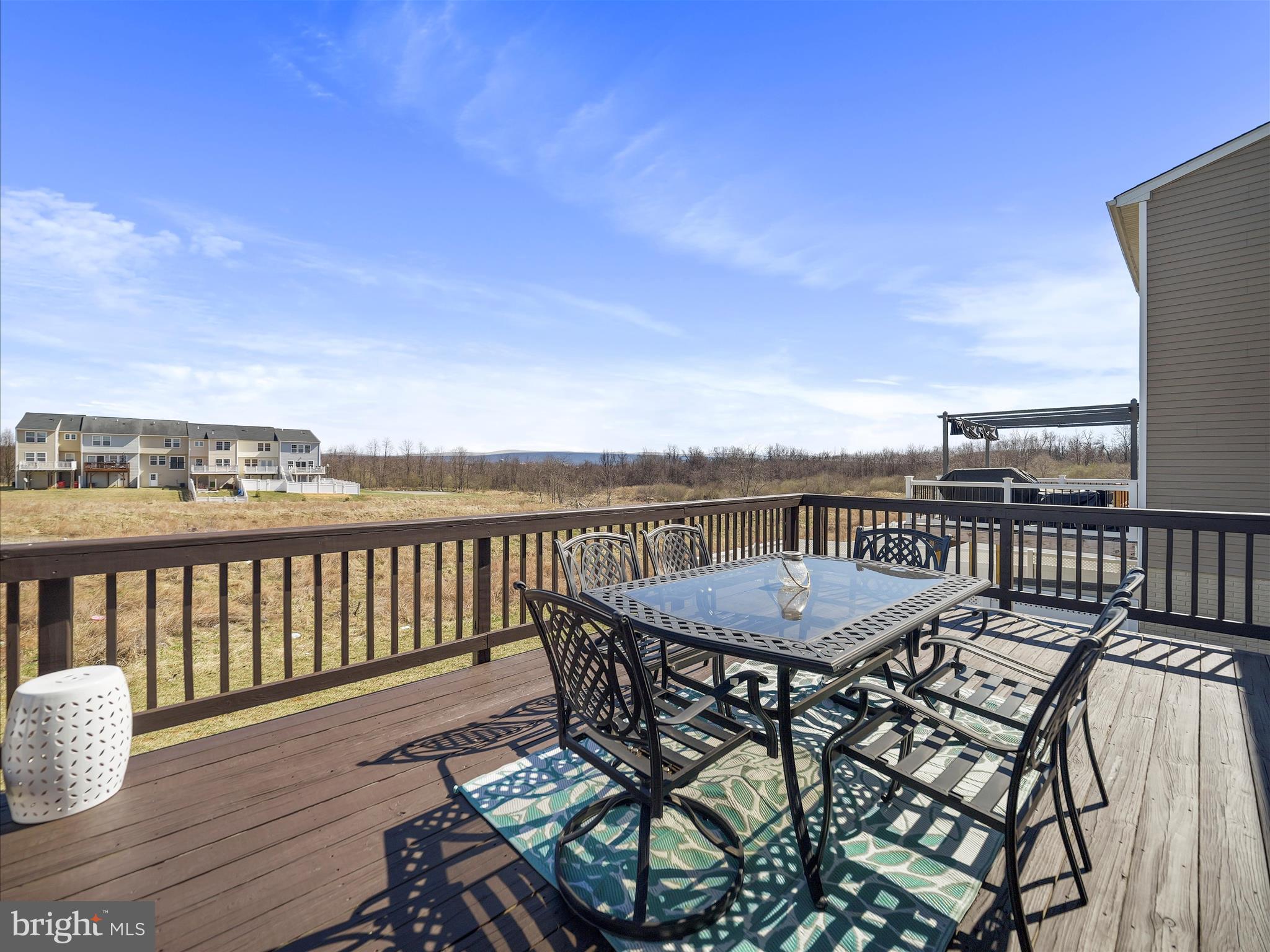 1142 Stallion Street Ranson, WV 25438 - Photo 19 of 31 a view of a balcony with furniture