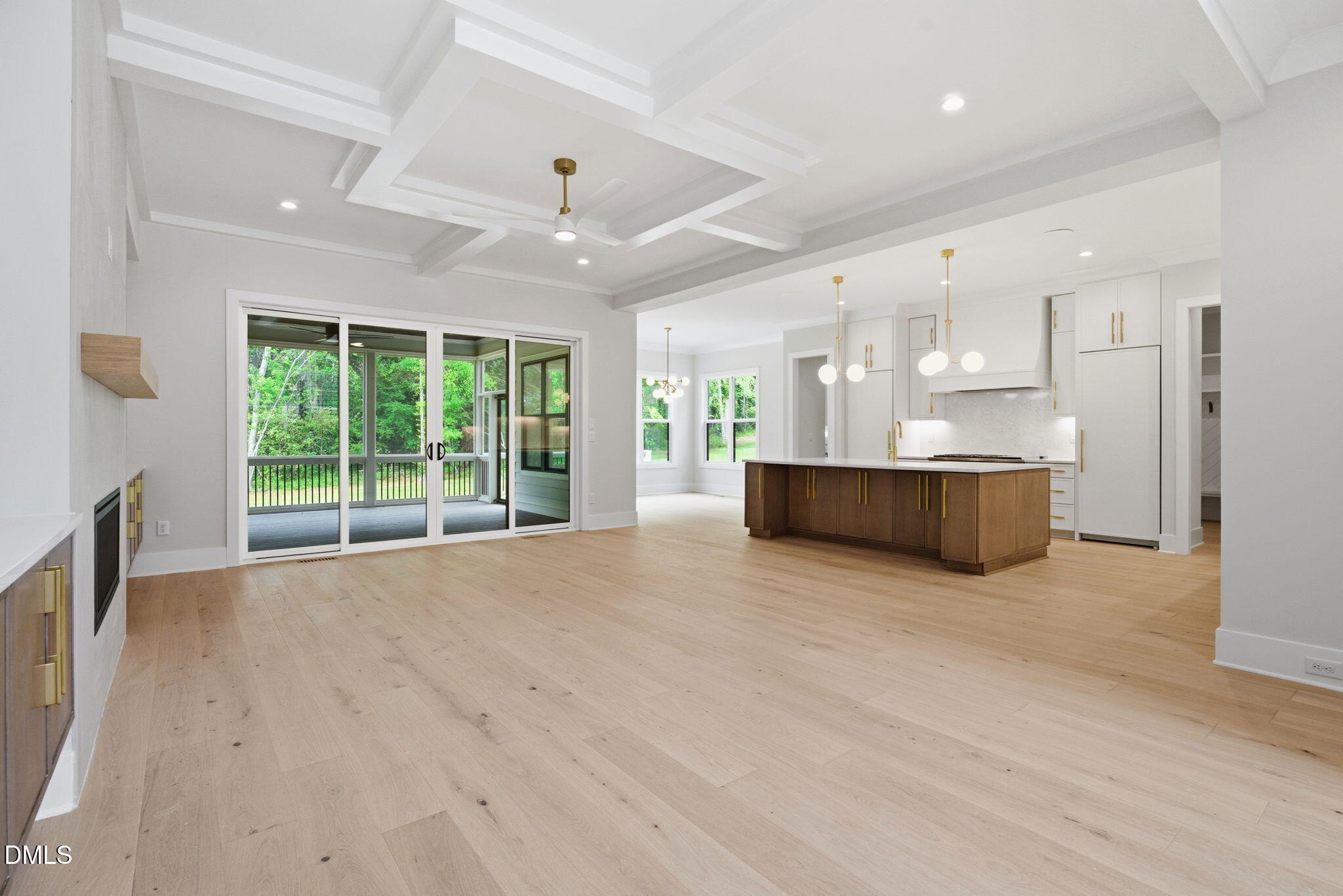 1304 Sanctuary Pond Drive Raleigh, NC 27606 - Photo 16 of 52 a view of a kitchen with a sink and a large window