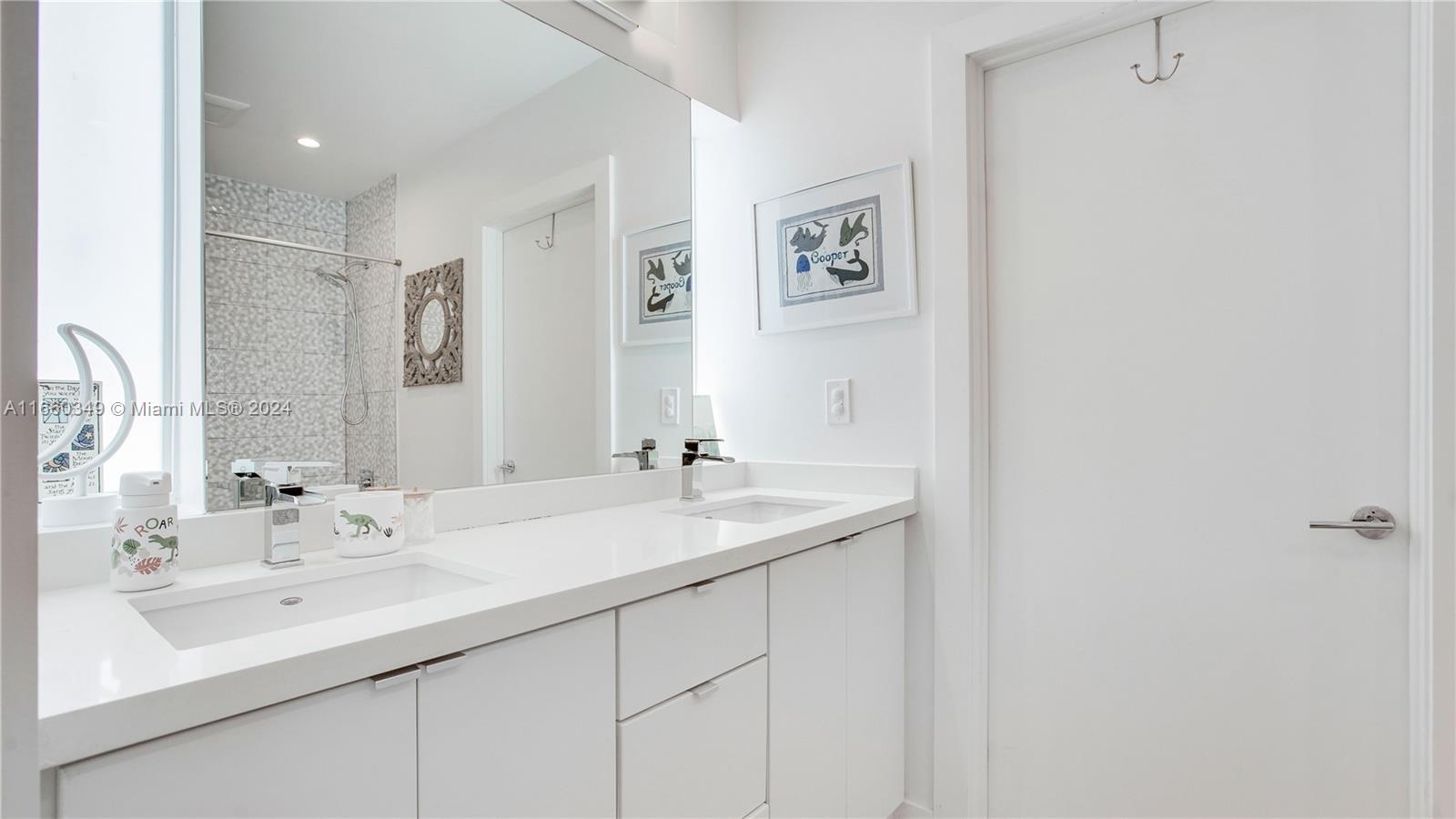 3601 Southwest 58th Avenue Miami, FL 33155 - Photo 12 of 19 a bathroom with a sink and a mirror