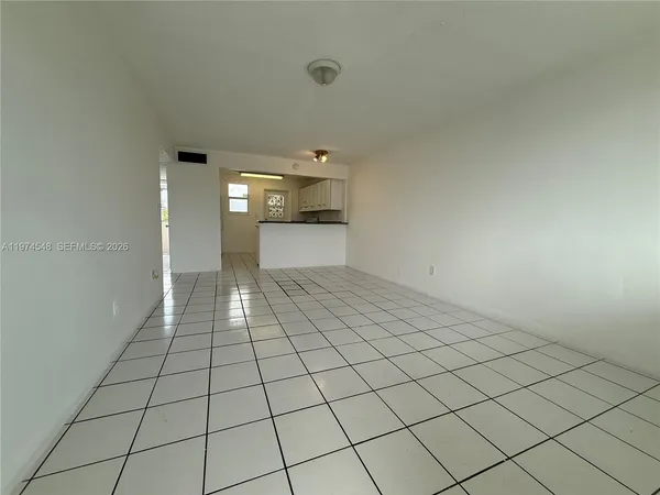 a view of empty room