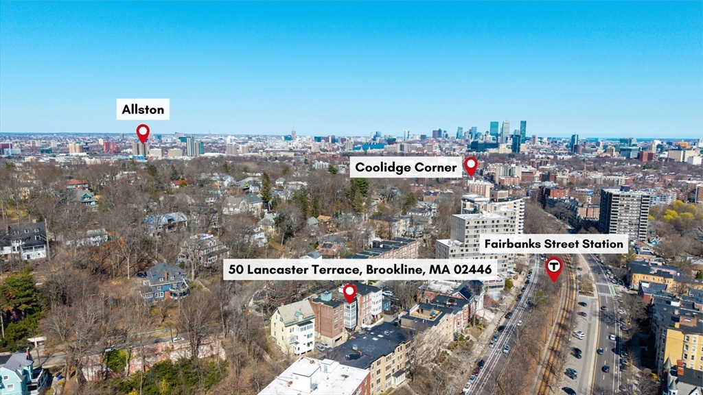 50 Lancaster Terrace, Unit 4 Brookline, MA 02446 - Photo 19 of 20 a city view