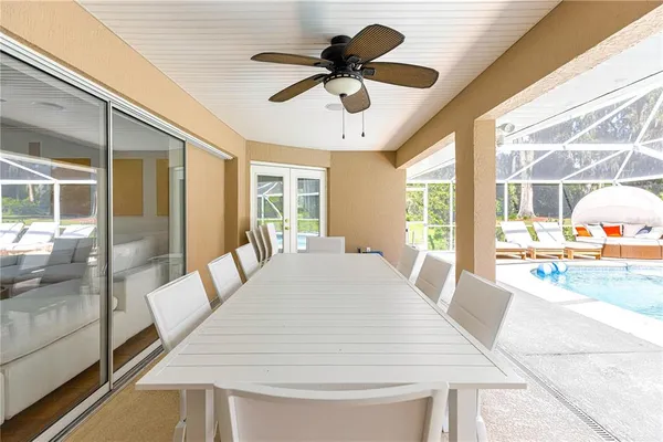 a view of a living room