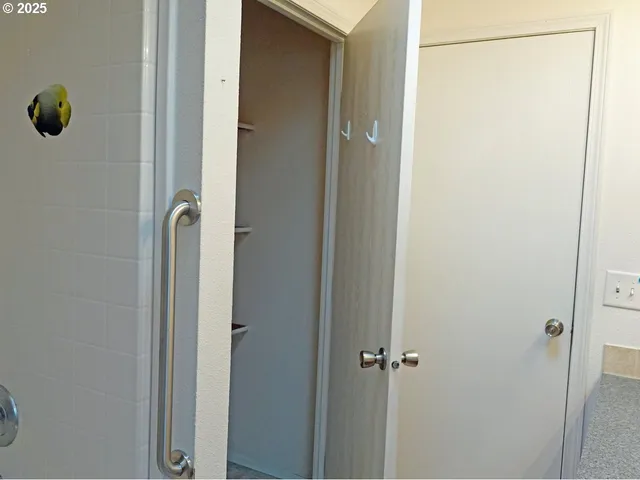 a view of a bathroom