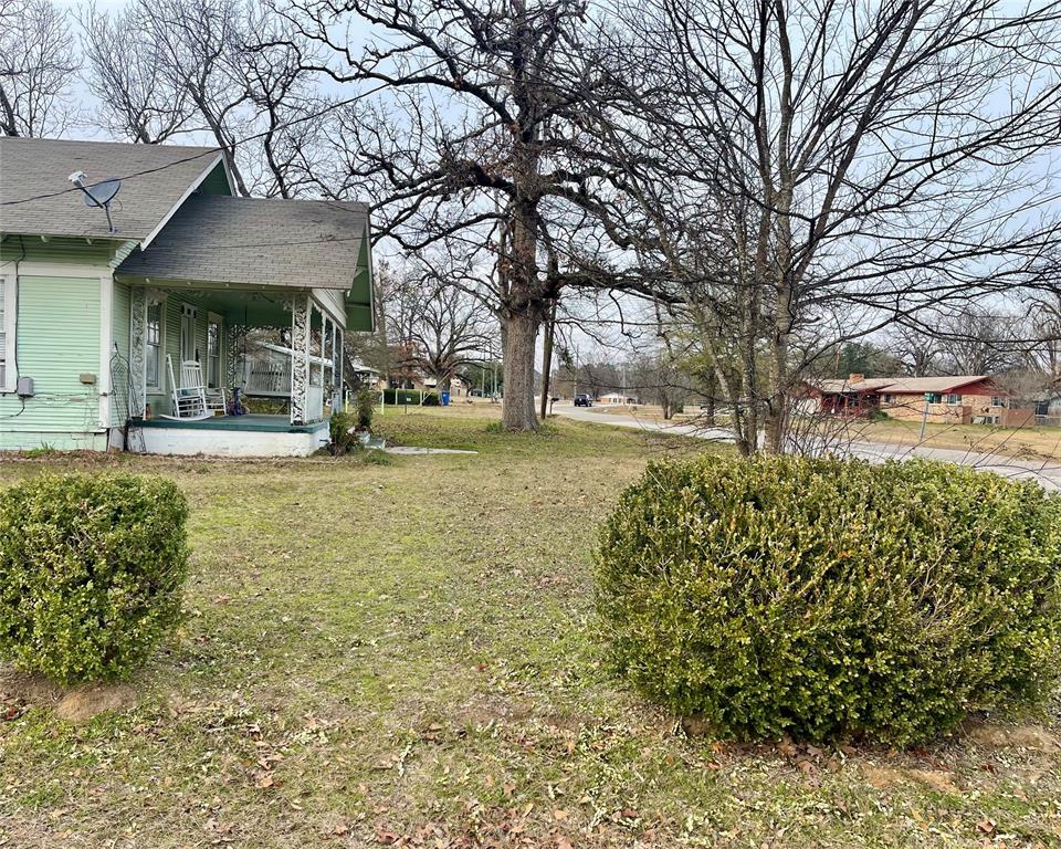 1023 North Spring Street Grand Saline, TX 75140 - Photo 20 of 39 a view of a yard with plants and large trees