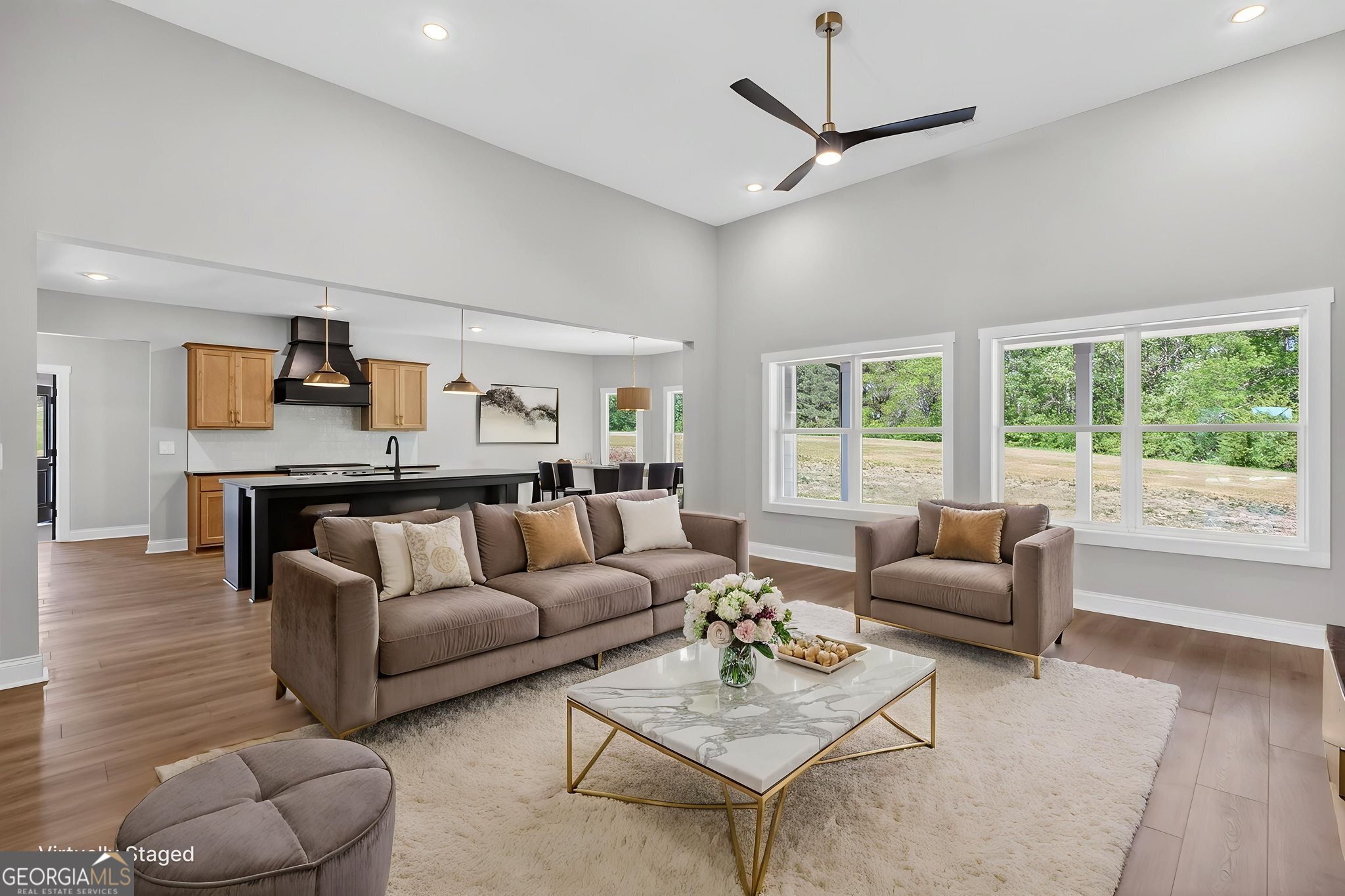 14539 County Road 10 Ranburne, AL 36273 - Photo 16 of 54 a living room with furniture and a large window
