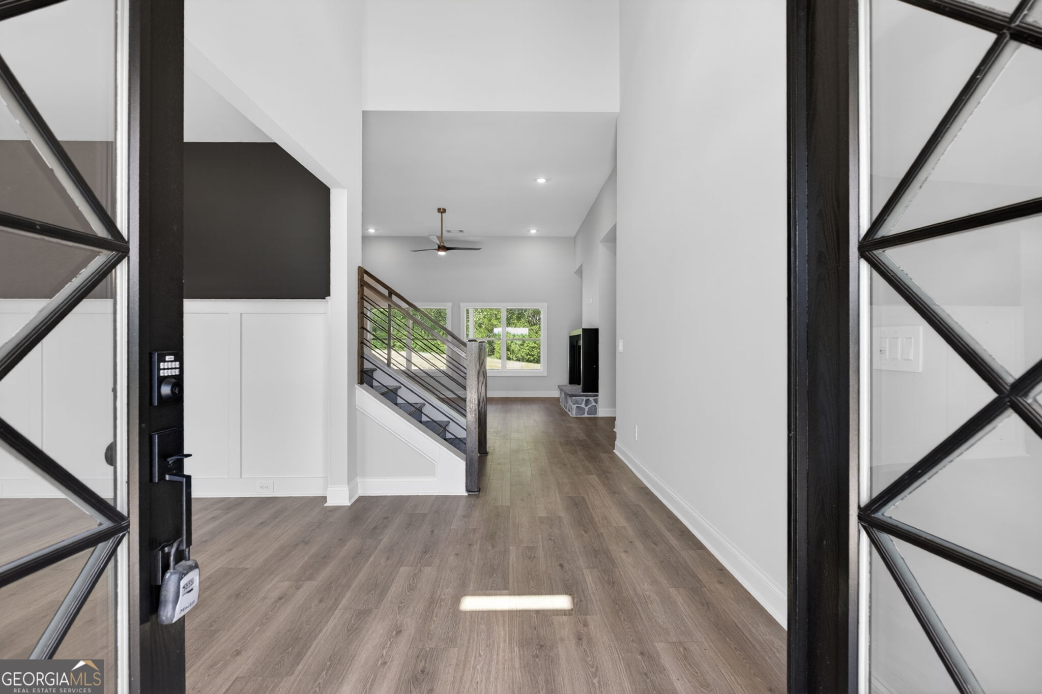 14539 County Road 10 Ranburne, AL 36273 - Photo 7 of 54 a view of hallway with wooden floor