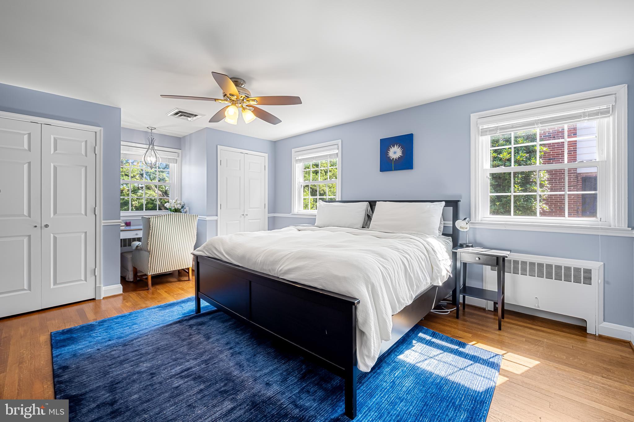 515 Yarmouth Road Baltimore, MD 21286 - Photo 17 of 44 a spacious bedroom with a bed and a window