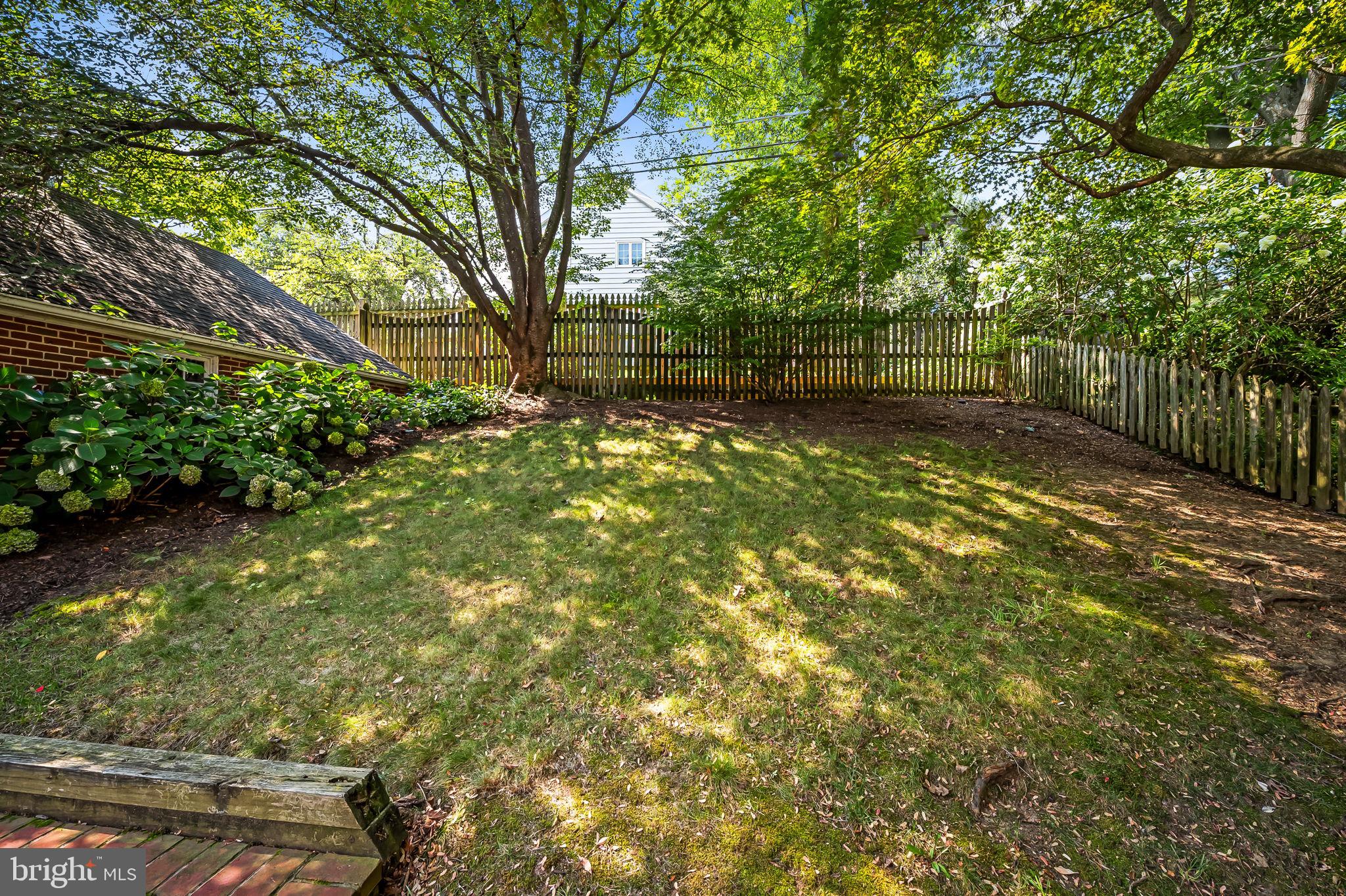 515 Yarmouth Road Baltimore, MD 21286 - Photo 36 of 44 a view of a yard with plants and large trees