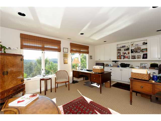 15906 Via Pato Rancho Santa Fe, CA 92067 - Photo 11 of 13 Bonus room currently used as an office