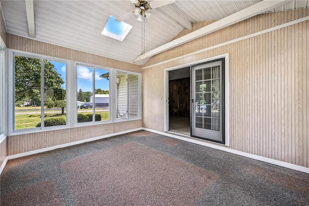 1471 George Street Hermitage, PA 16148 - Photo 33 of 49 a view of a room with a large window and chandelier