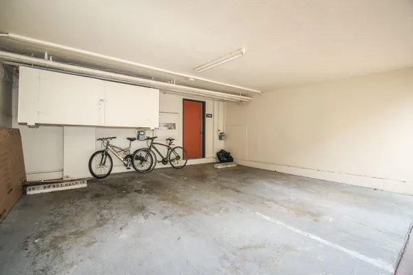 a view of bike storage