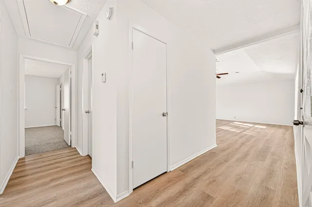 wooden floor in an empty room