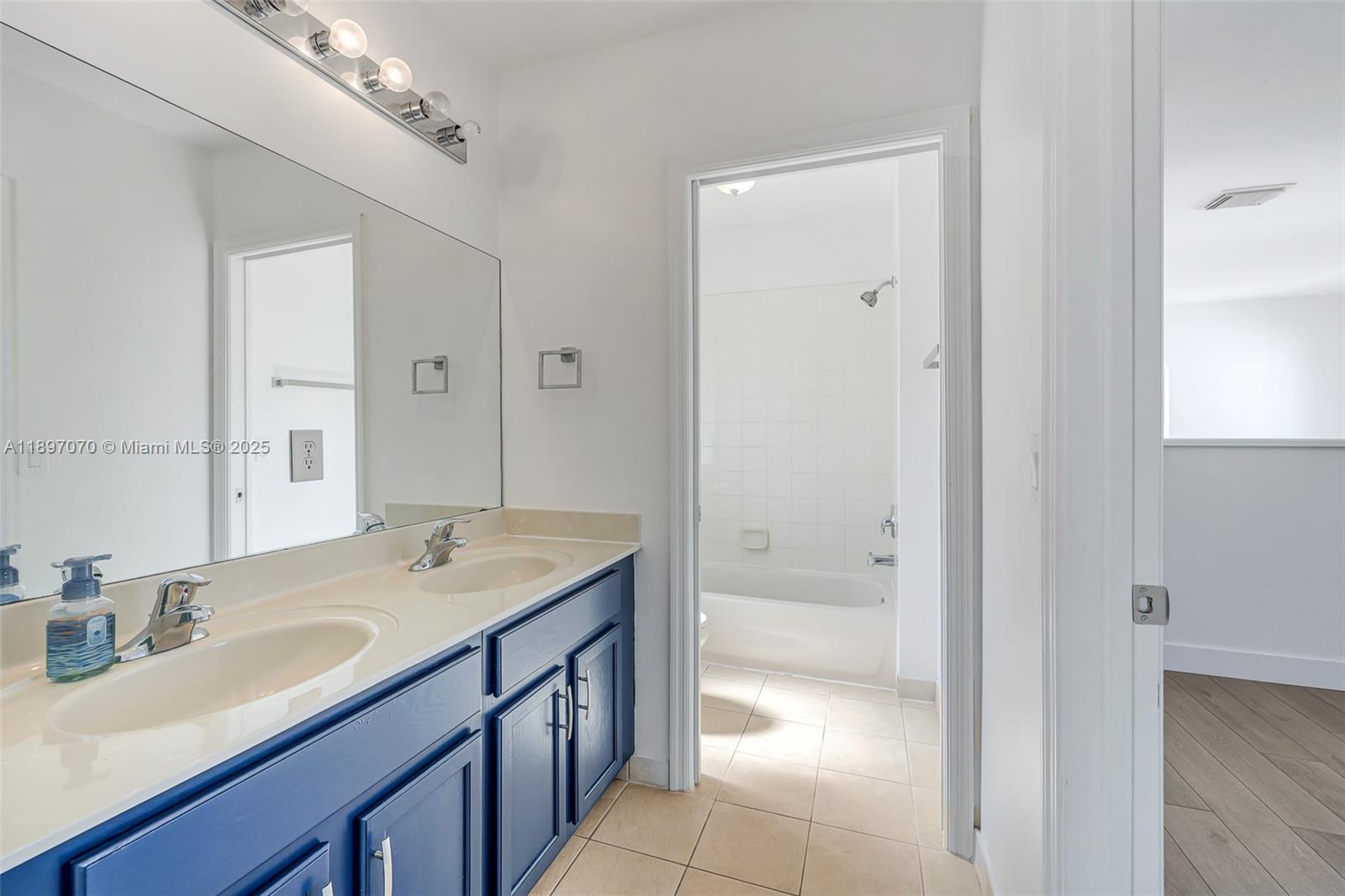 27381 Southwest 139th Place Homestead, FL 33032 - Photo 44 of 70 a bathroom with a sink a vanity and a mirror