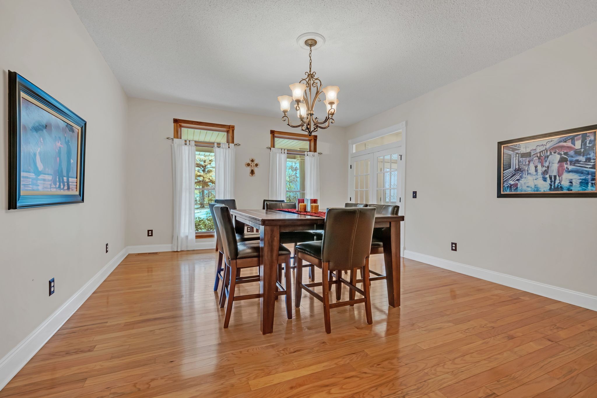 1265 Johnny Hall Road Burns, TN 37029 - Photo 26 of 89 Formal dining space featuring oversized transom doorways and upgraded trim.
