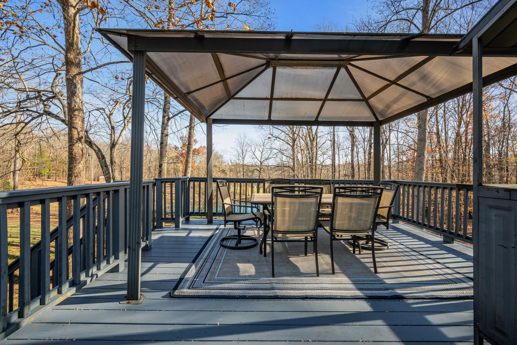 1265 Johnny Hall Road Burns, TN 37029 - Photo 66 of 89 Covered outdoor dining with million-dollar views!
