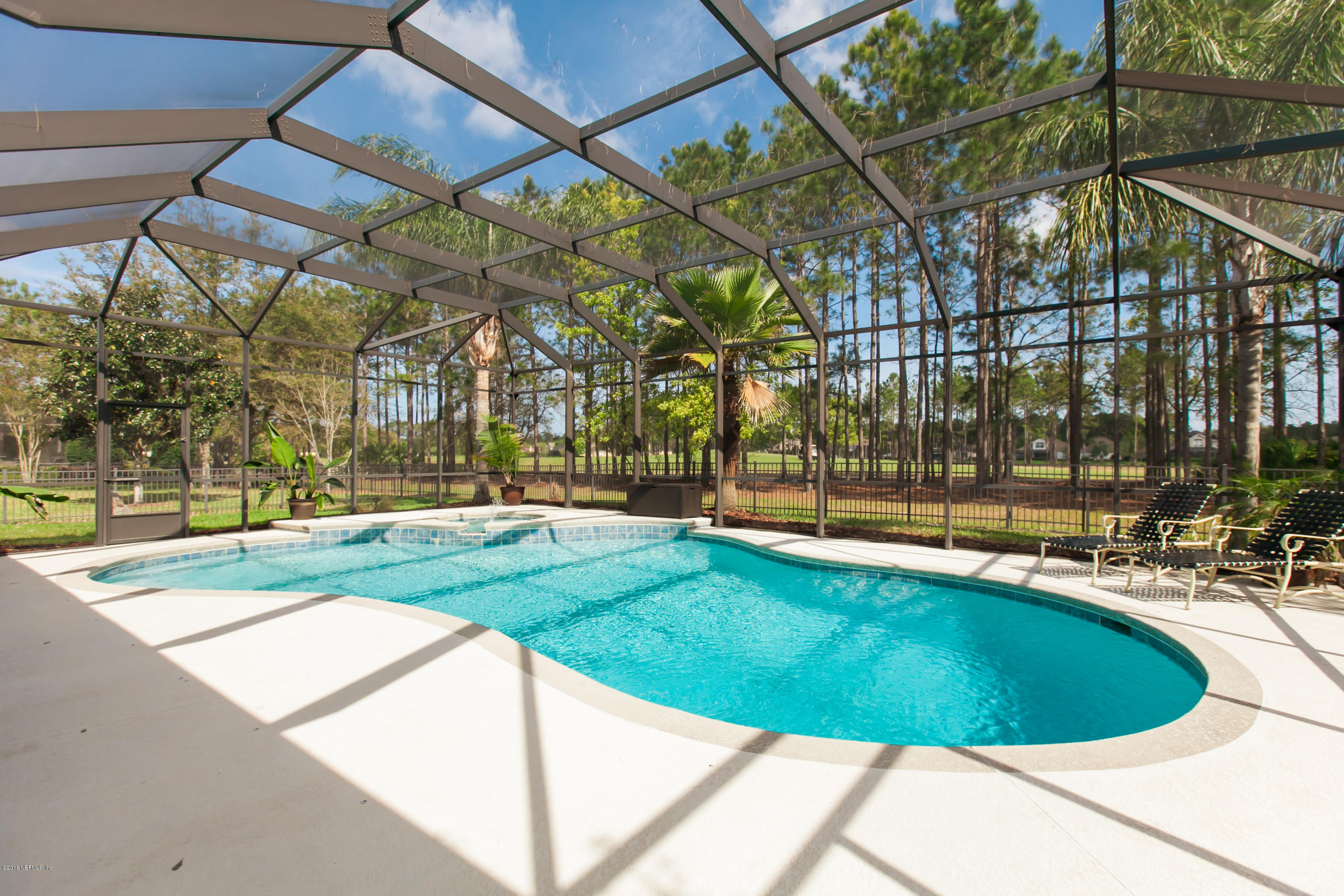1884 South Landguard Road St. Augustine, FL 32092 - Photo 50 of 66 a view of yard with swimming pool