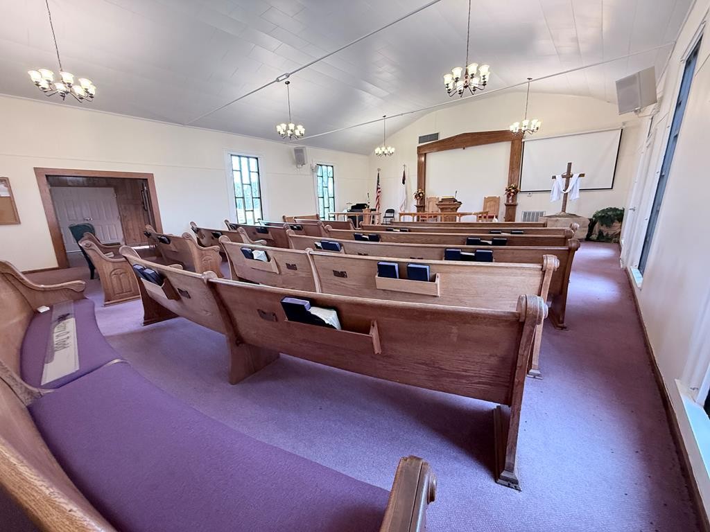 10926 Lafayette Road Herndon, KY 42236 - Photo 18 of 42 a view of a dining room with furniture wooden floor and chandelier