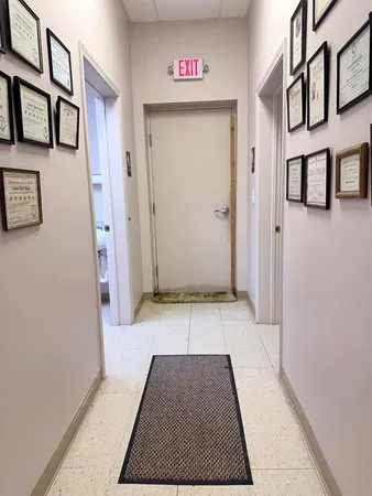 a bathroom with a toilet