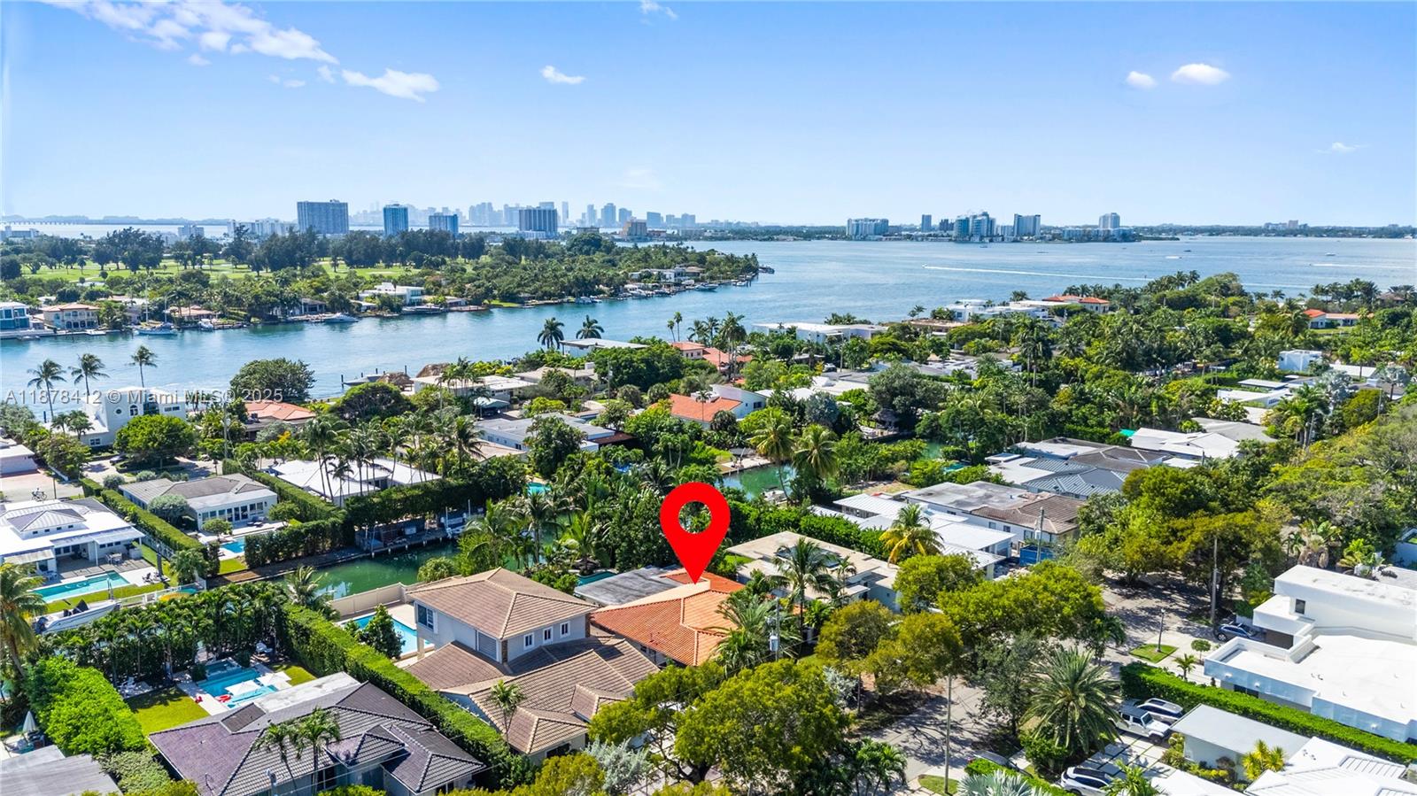 1710 Cleveland Road Miami Beach, FL 33141 - Photo 16 of 36 outdoor view of lake and city