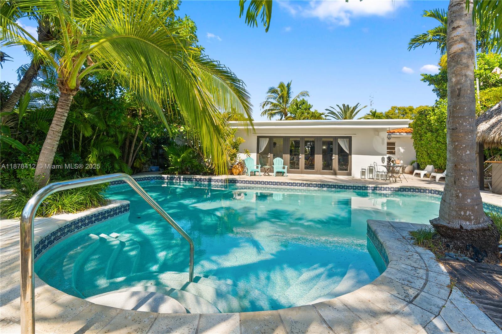 1710 Cleveland Road Miami Beach, FL 33141 - Photo 30 of 36 a view of a house with a backyard